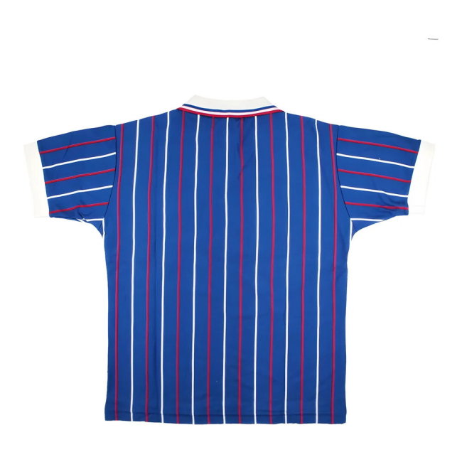 France Retro 1980s Home Football Shirt