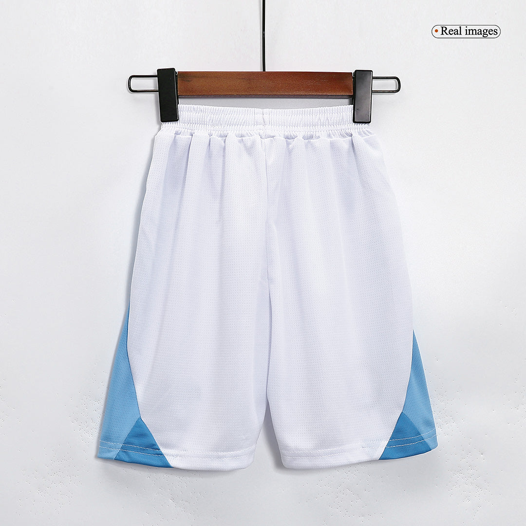 Kid's Manchester City Home Soccer Jersey Kit(Jersey+Shorts) 2023/24Aut