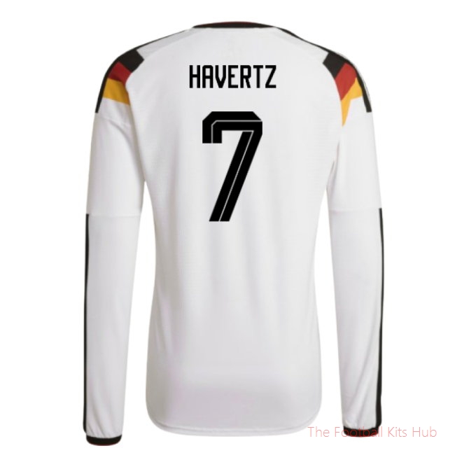 [JED] 2026/27 Germany Authentic Long Sleeve Home Shirt (Havertz 7)