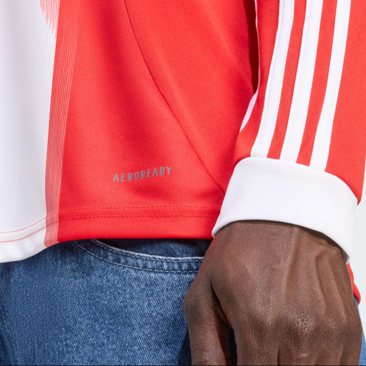 Bayern Munich Sleeve 2025-2026 Bun Home Jersey – Authentic Shirt