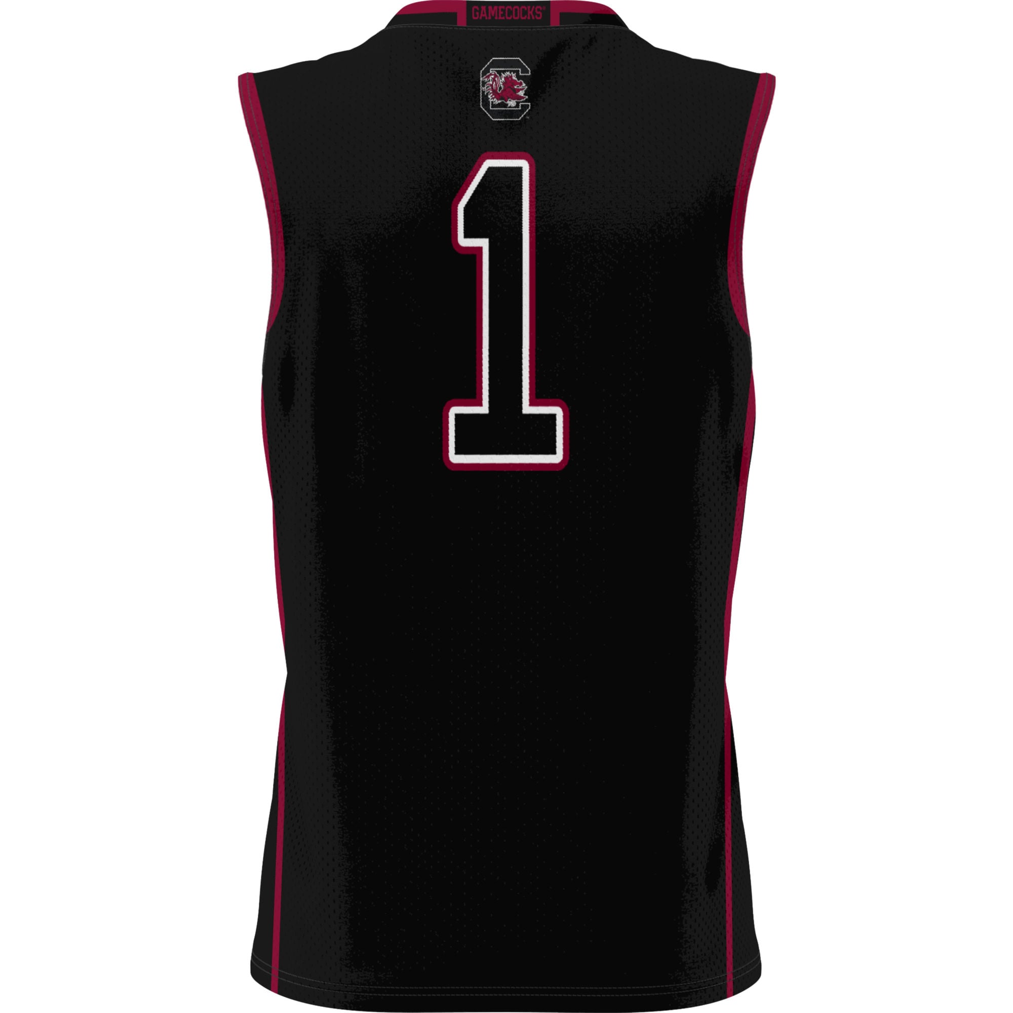#1 South Carolina Gamecocks GameDay Greats Youth Lightweight Basketball Jersey - Black