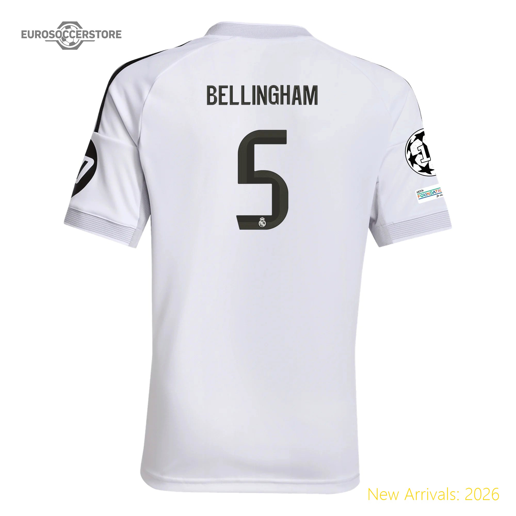 Bellingham #5 Real Madrid Home Jersey