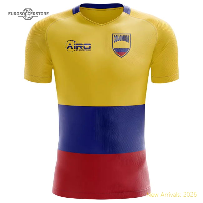 2025-2026 Colombia Fan Version Womens Shirt Football Fan Apparel