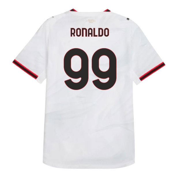 [WSG] 2026 2027 AC Milan Shirt Away Authentic Uniform (Ronaldo 99)