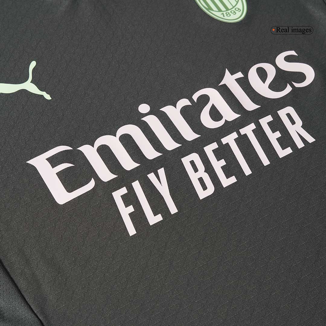 Player Version PULISIC #11 AC Milan Third Away Soccer Jersey 2024/25Au