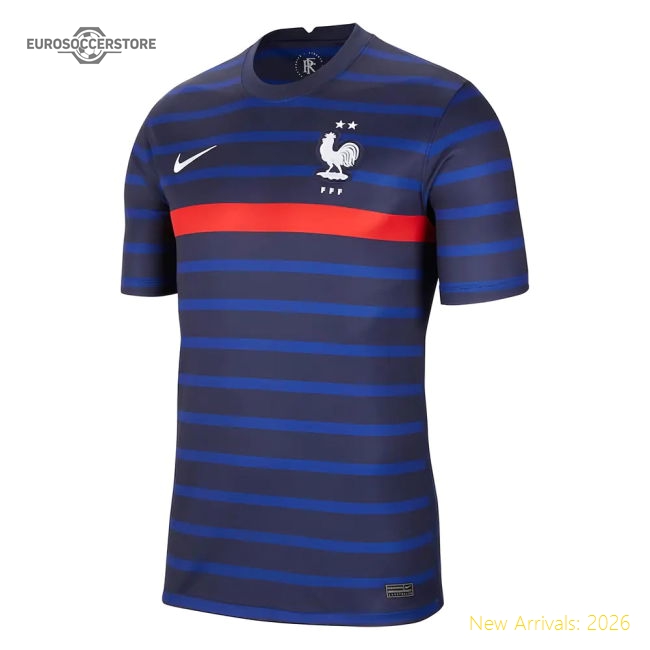 France 2020-2021 Genuine Home Jersey - Sleek Comfort Fashion-forward