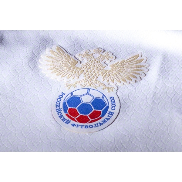 Advanced Fabric 2012 Russia Away White Soccer Jersey Shirt