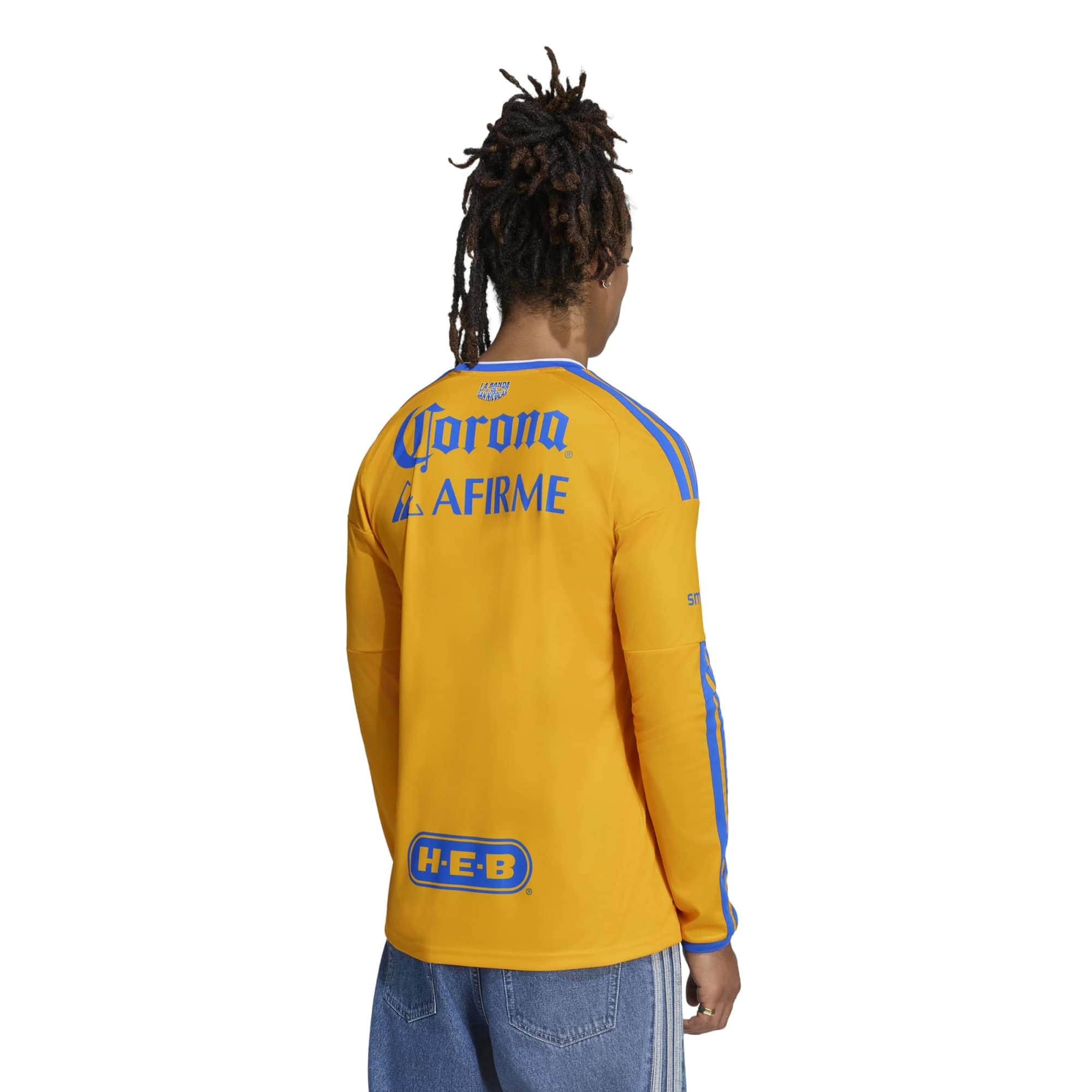 [JED] Tigres UANL 2026/27 Home Replica Long Sleeve Jersey - Gold
