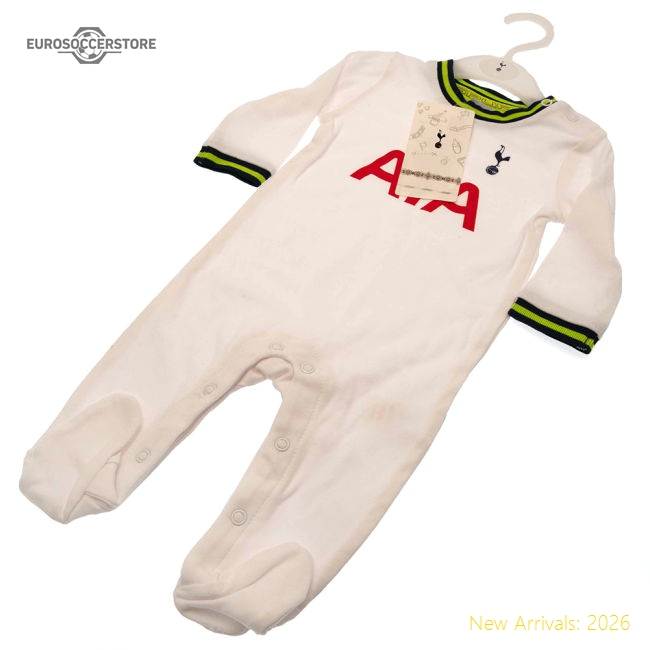 Spurs Hotspur Fc Sleepsuit 6-9 Mths Lg - Official Edition