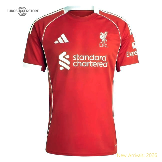 Liverpool 2024-25 Home Fan Version For Adults Shirt Soccer Jersey