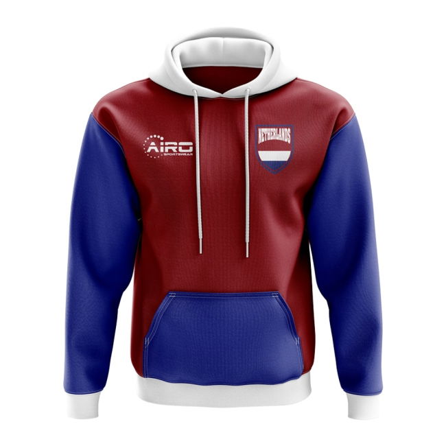 Netherlands Concept Country Football Hoody (Red) Quality