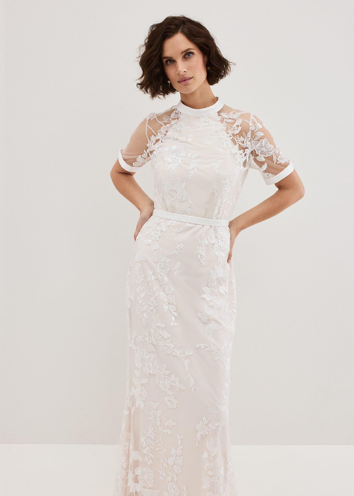 Poppy Embroidered Wedding Dress