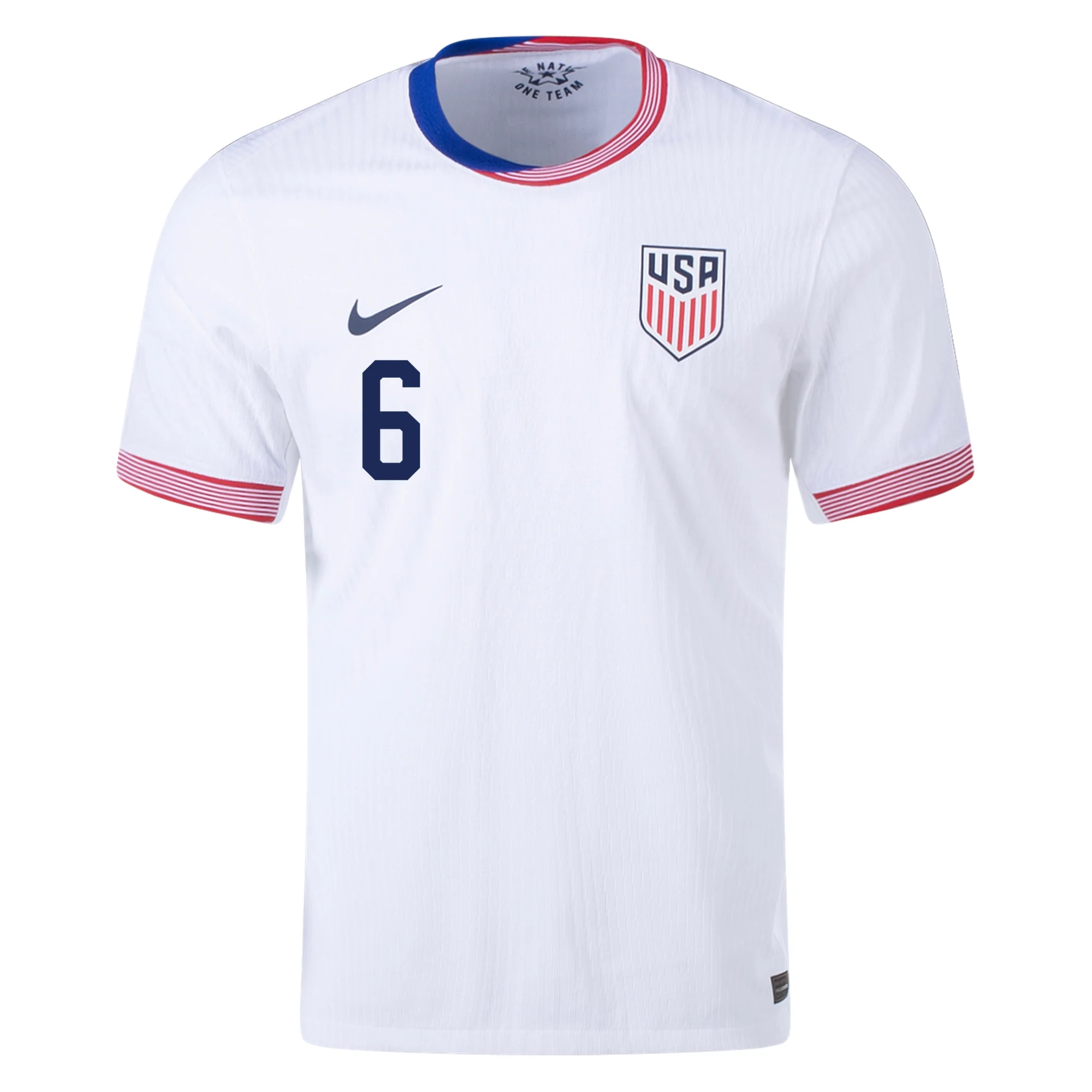 USA 2024-2025 Season Home Soccer Jersey –  Collector Edition S