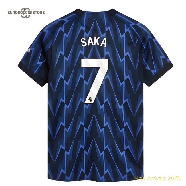 Modern Arsenal Womens Jersey Saka 2025-2026 Performance Fabric