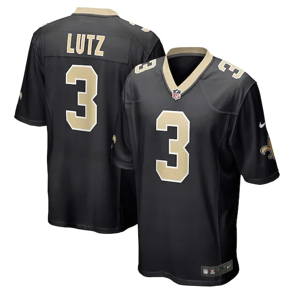 New Orleans Saints Game NFL Jersey - Black | Elite Football Apparel