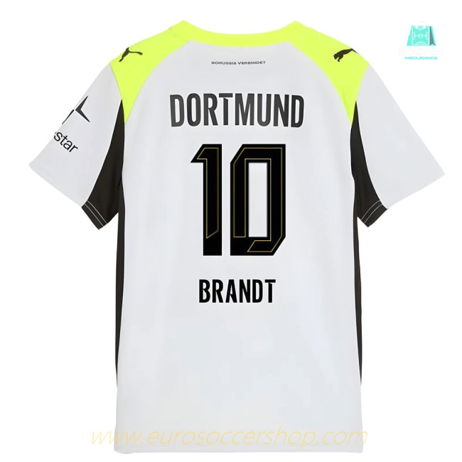 2025-2026 Borussia Dortmund Away Shirt (Kids) (Brandt 10)