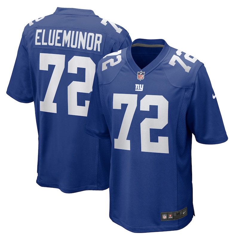 None Jermaine Eluemunor Fan Favorite NY Giants Professional Jersey