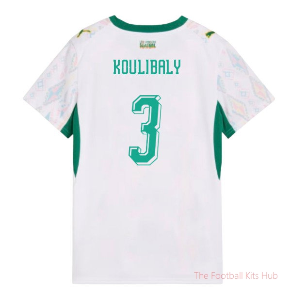 2026-2027 Senegal Home Shirt (Womens) (Koulibaly 3)
