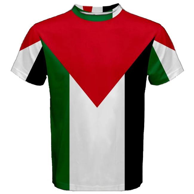 Top-Tier Tournament-Edition Palestine Flag Sublimated Sports Jersey