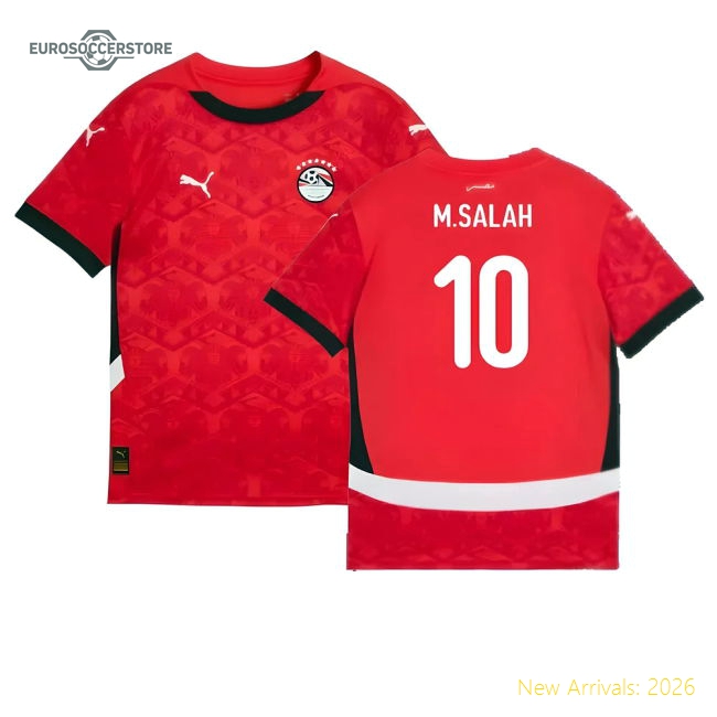 Soft Football Team Kids Jersey M.salah 2024-2025 Puma Drycell
