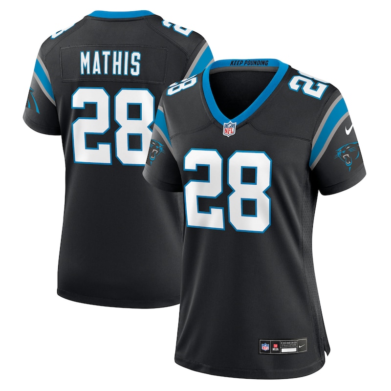 None Damarri Mathis CAR Panthers Retro Game-Ready Jersey Game Day Wear