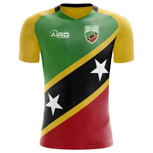 World-Class 2025-2026 Saint Kitts And Nevis Home Concept Football
