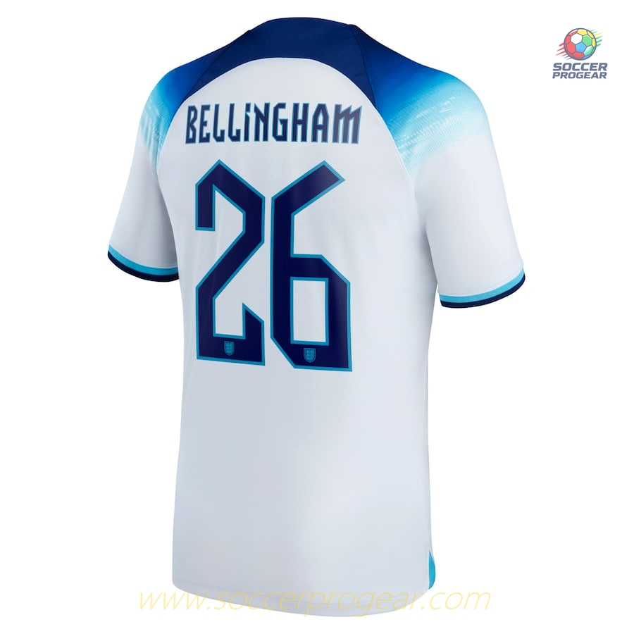 BELLINGHAM 2022 WORLD CUP ENGLAND HOME SHIRT