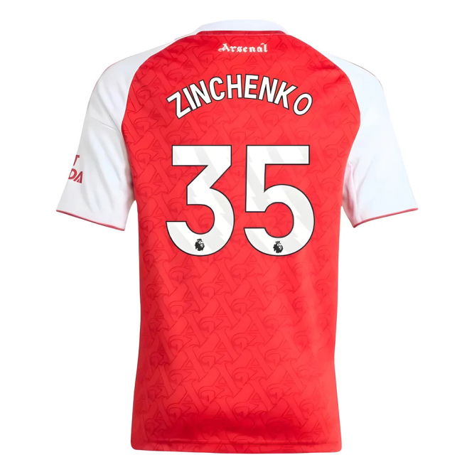 2025-2026 Arsenal Home Shirt (Kids) (Zinchenko 35)