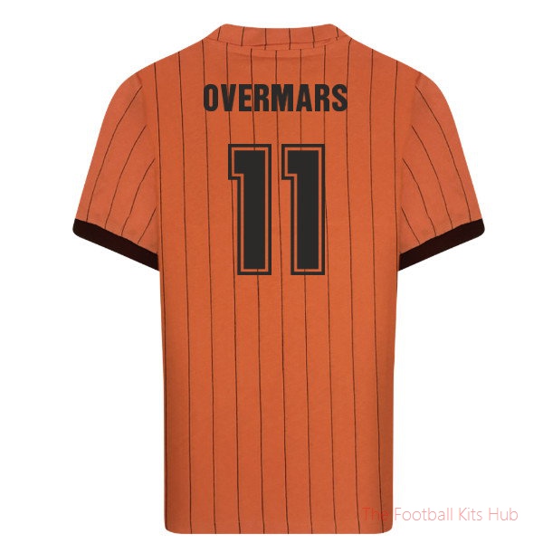 Netherlands 1983 Home Retro Shirt (OVERMARS 11)