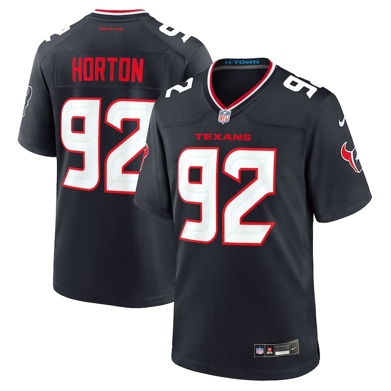 None Dylan Horton Houston Texans Vintage Collector's Item Game Day Wea