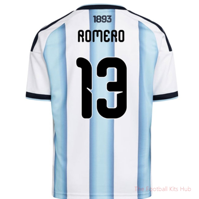 2026-2027 Argentina Home Shirt (Kids) (Romero 13)