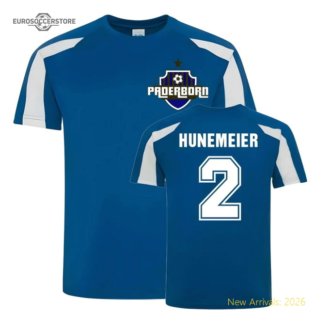 Official Uwe Hunemeier Paderborn Sports Training Jersey (Blue)