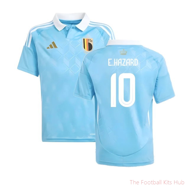 2024-2025 Belgium Away Shirt (Kids) (E.Hazard 10)