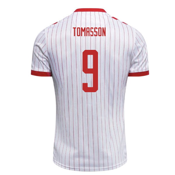 Elite Supporters Denmark 2026-2027 Away Shirt (Tomasson 9)
