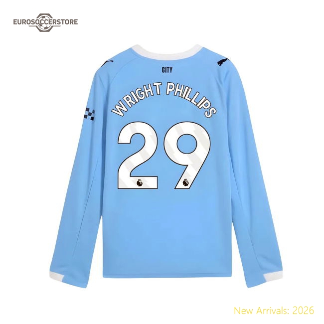 Man City Kids Wright Phillips Kid-approved Jersey Climacool Soft-touch