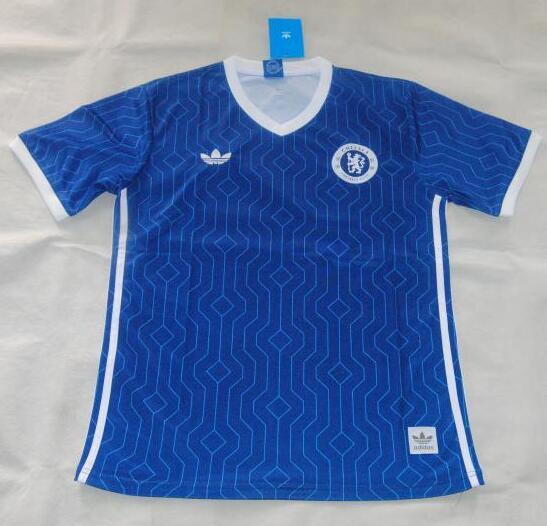 Professional Grade Chelsea Blue White 2016-17 Training Shirt