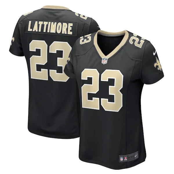 New Orleans Saints Game NFL Jersey - Black | Premium Football Apparel