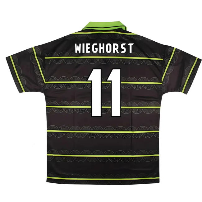 Premium 1998-1998 Celtic Away Away Wieghorst 11 With Modern Design -