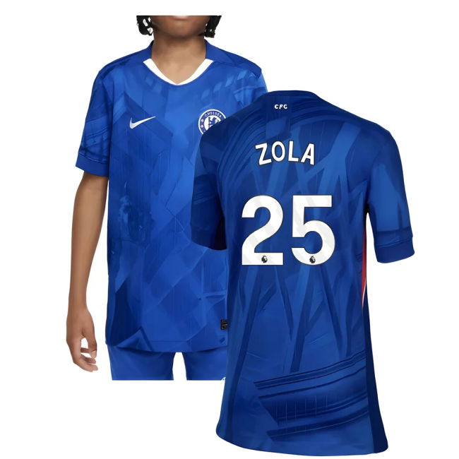 Official Licensed Committed Chelsea Chelsea Home Shirt Kids Zola #...