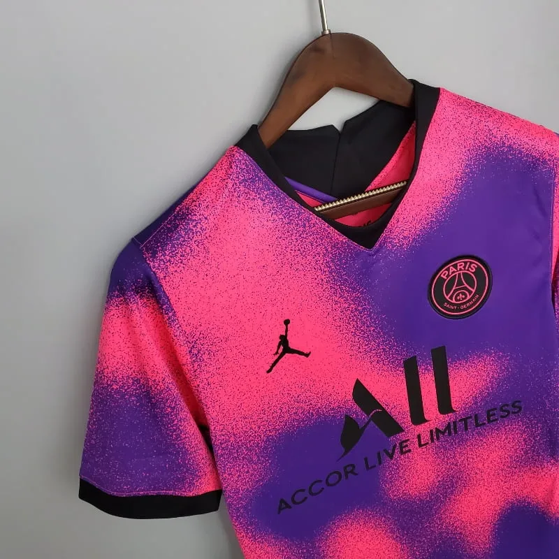 2020-2021 PSG Purple Fourth Jersey retro kit
