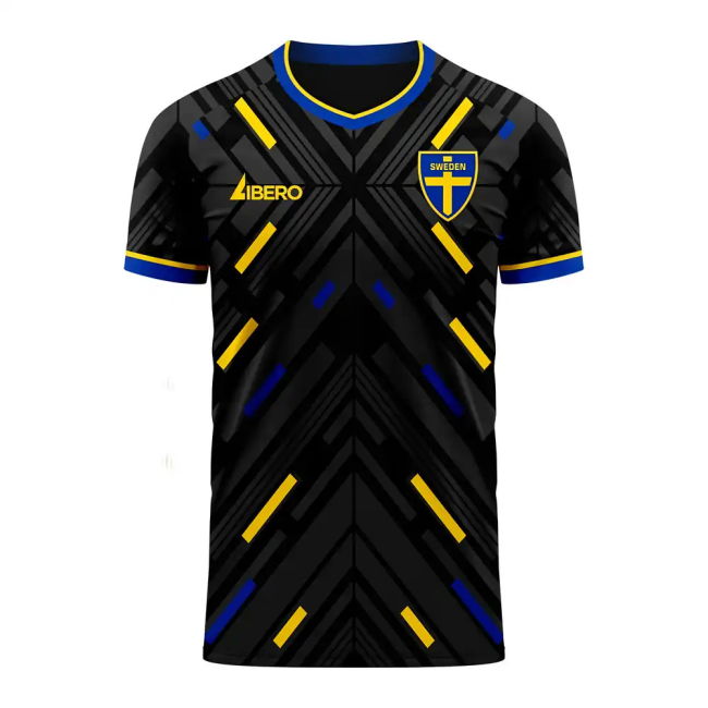 Updated Sweden Away Football Shirt 2025-2026