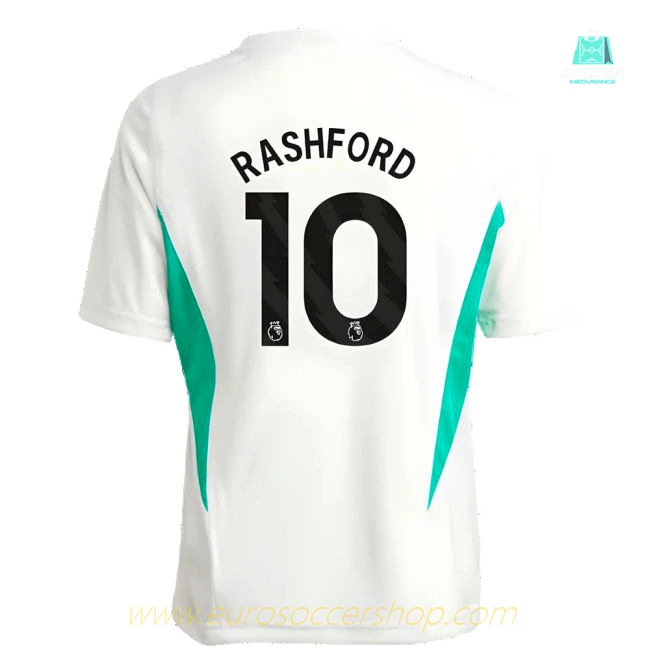 2023-2024 Man Utd Training Jersey (White) - Kids (Rashford 10)