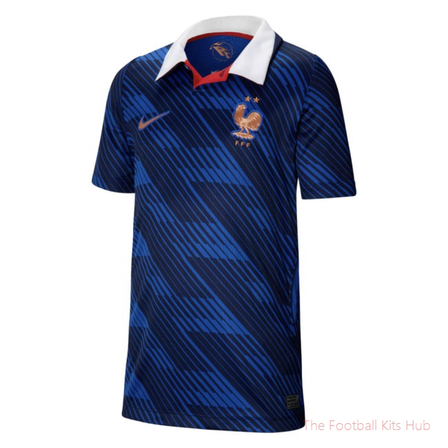 Soccer Club France 2026-2027 Home Shirt (Kids) (Your Name)