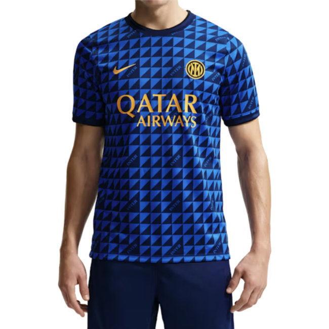 [L1D] 2026-2027 Inter Milan Pre-Match Shirt (Blue) (Barella 23)