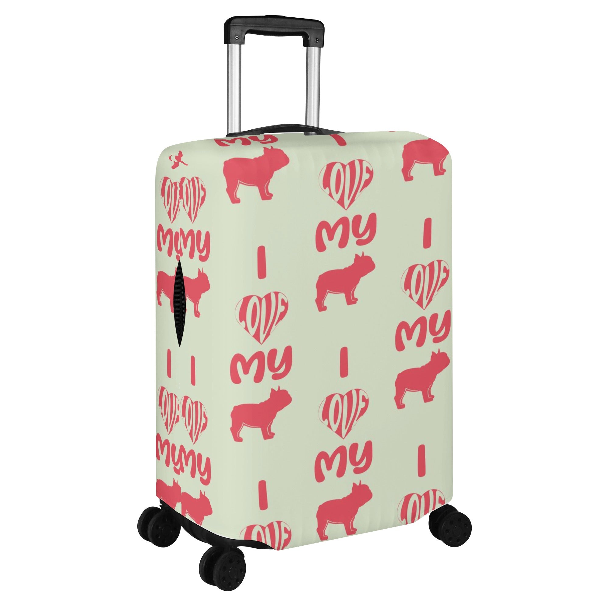 French Bulldog Lucy Luggage Cover Cute Frenchie Essential