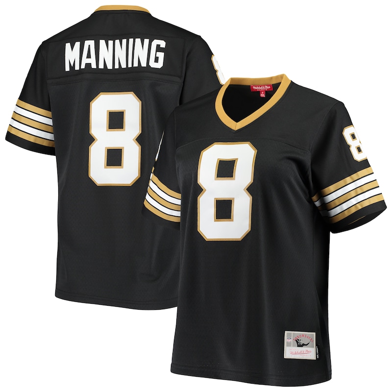 None Archie Manning NO Saints Retro Cost-Effective Jersey Game Day Wea