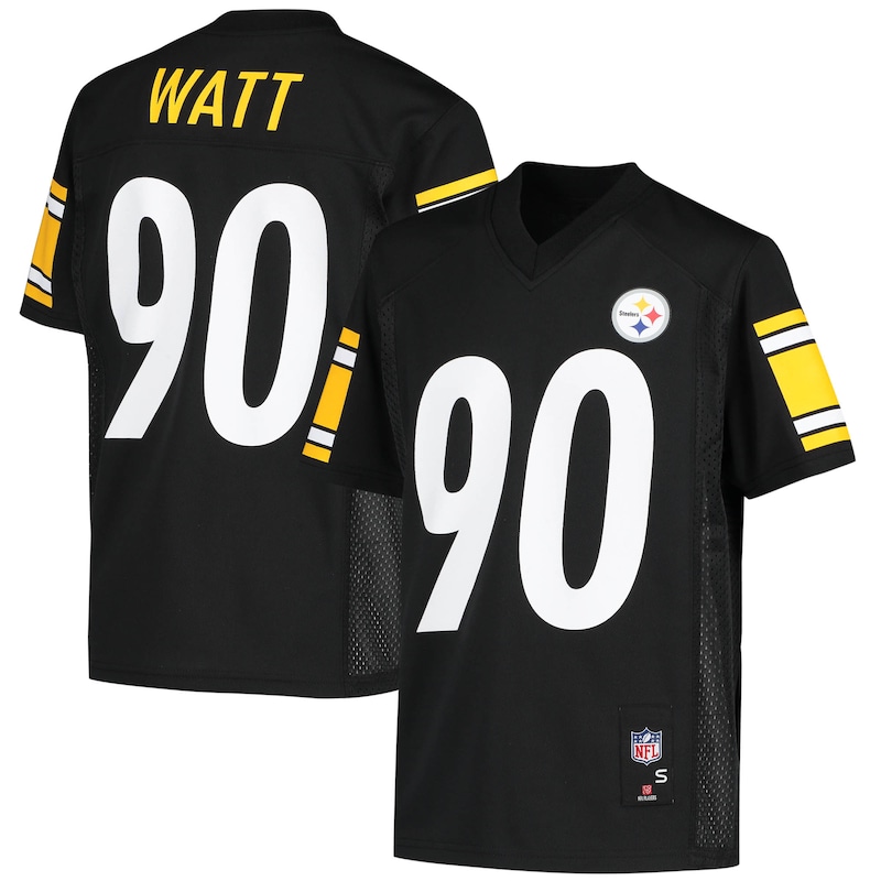 T.J. Watt Pittsburgh Steelers Youth Replica Player Jersey - ...
