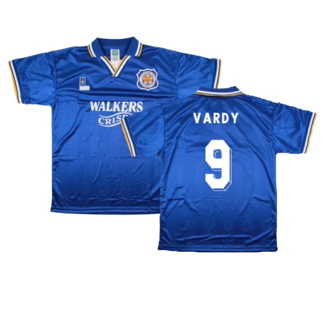 1995 Leicester City Home Retro Kit (VARDY 9)