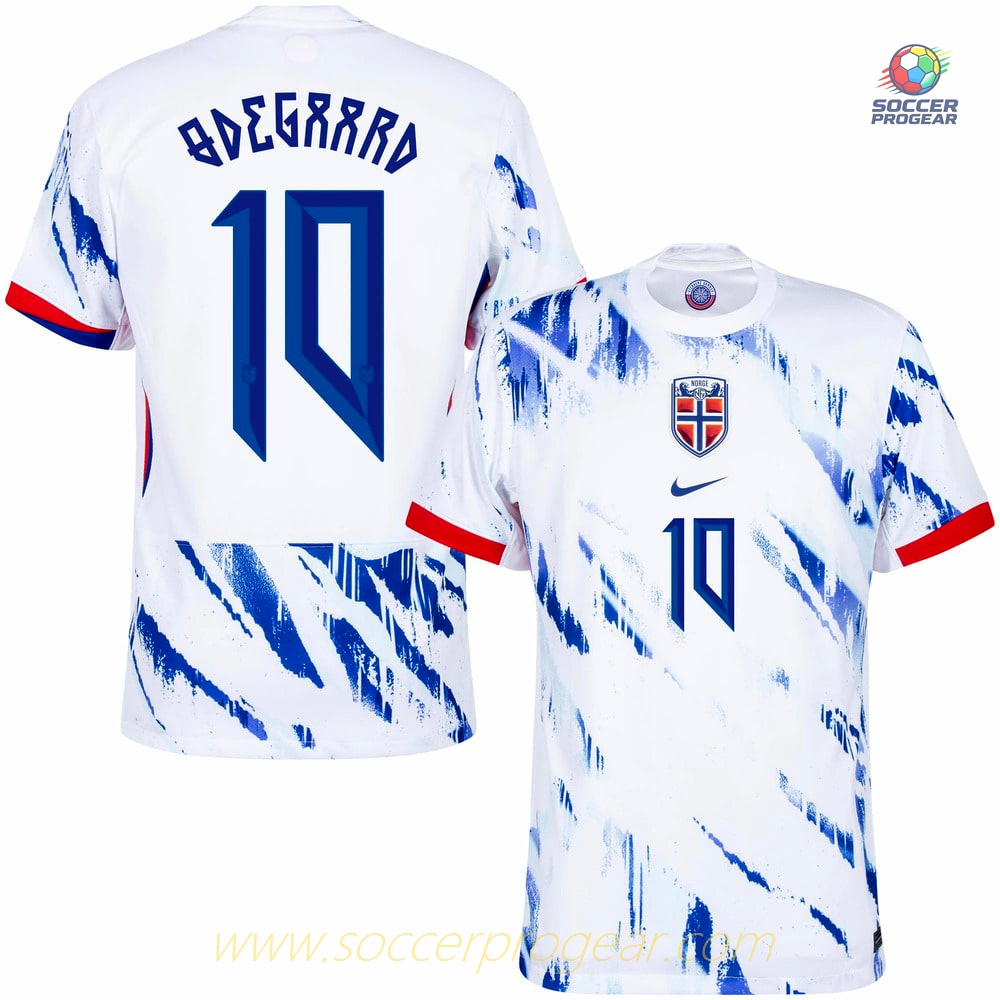 Norway Away Team Jersey 2024/25 Collection Odegaard