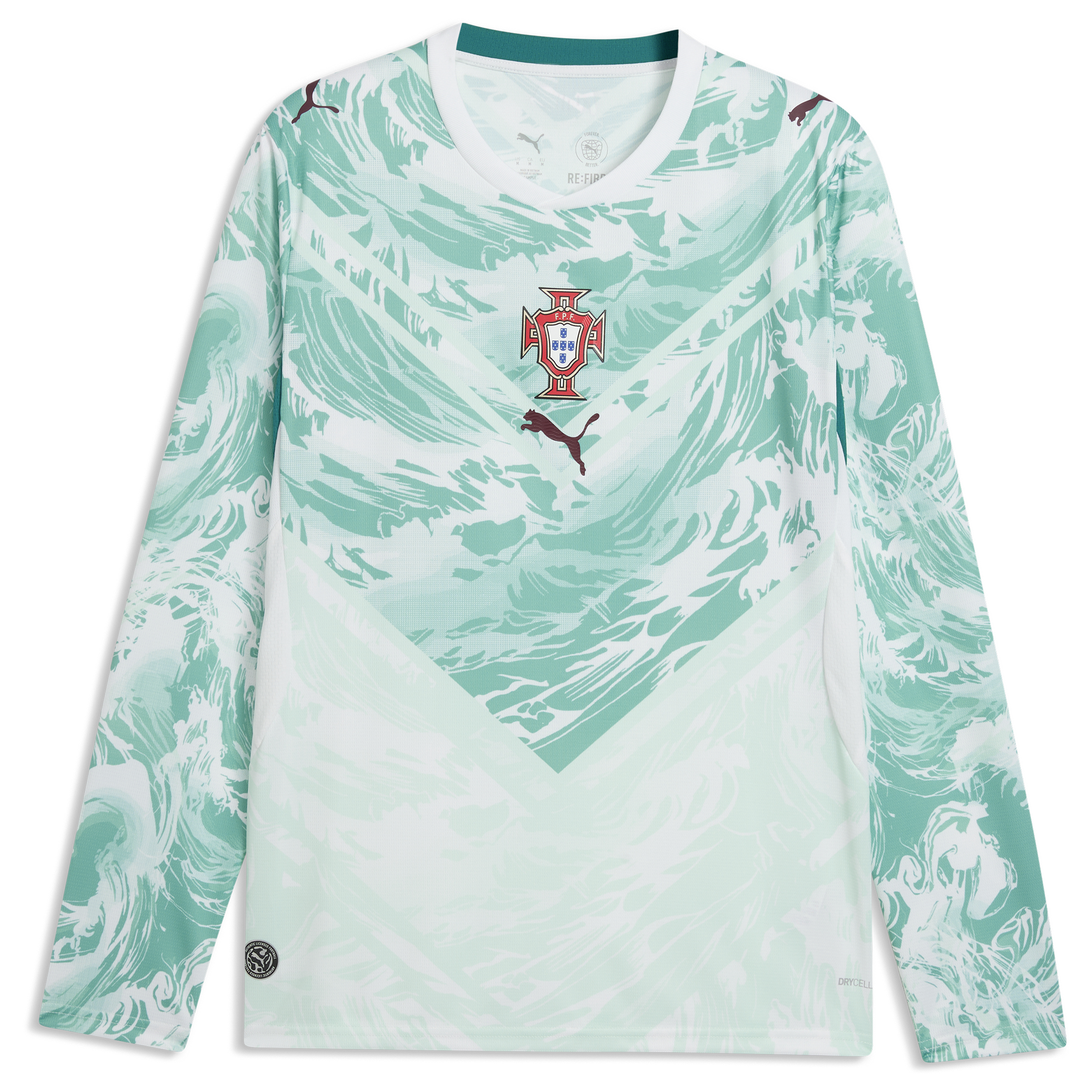 [SJH] Portugal National Team 2026 Away Replica Long Sleeve Jersey - White